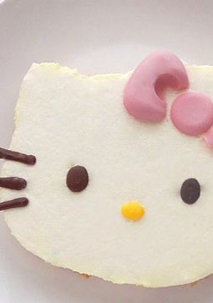 キティ♥レアチーズケーキ-レシピのメイン写真