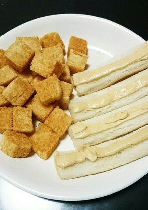 簡単きな粉パン　幼児にも!!-レシピのメイン写真