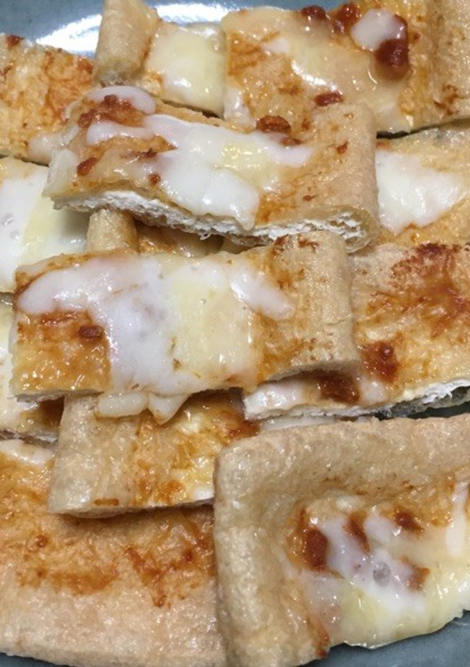 揚げのウニチーズ焼き-レシピのメイン写真