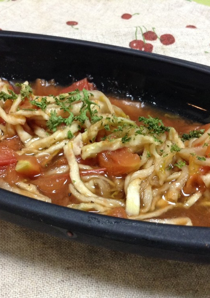 せんぎり大根とトマトのおひたし-レシピのメイン写真