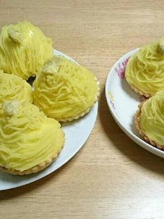 さつまいものモンブランタルト-レシピのメイン写真