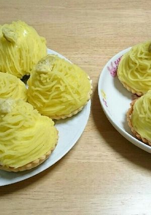 さつまいものモンブランタルト-レシピのメイン写真