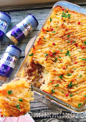 ホクホク☆スイートポテトシェパードパイ-レシピのメイン写真