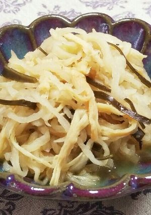 オリーブオイルで切干大根とさきいかの旨煮-レシピのメイン写真