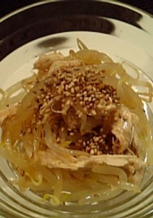 さっぱり!モヤシの中華風和え物-レシピのメイン写真
