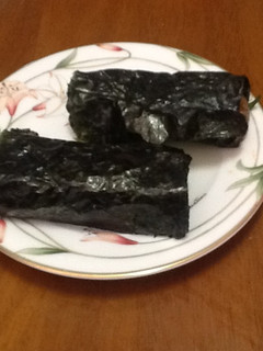 揚げ餅の磯辺巻き【青じそ入り】-レシピのメイン写真