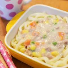A picture of ミルク香る☆簡単シチューかけうどん.