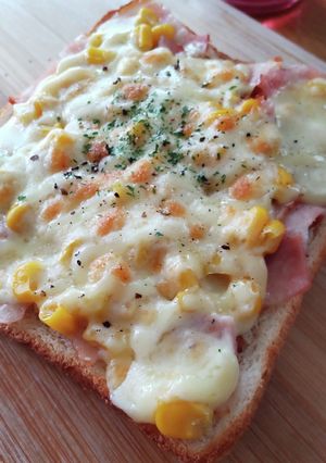 フライドオニオンのチーズトースト-レシピのメイン写真