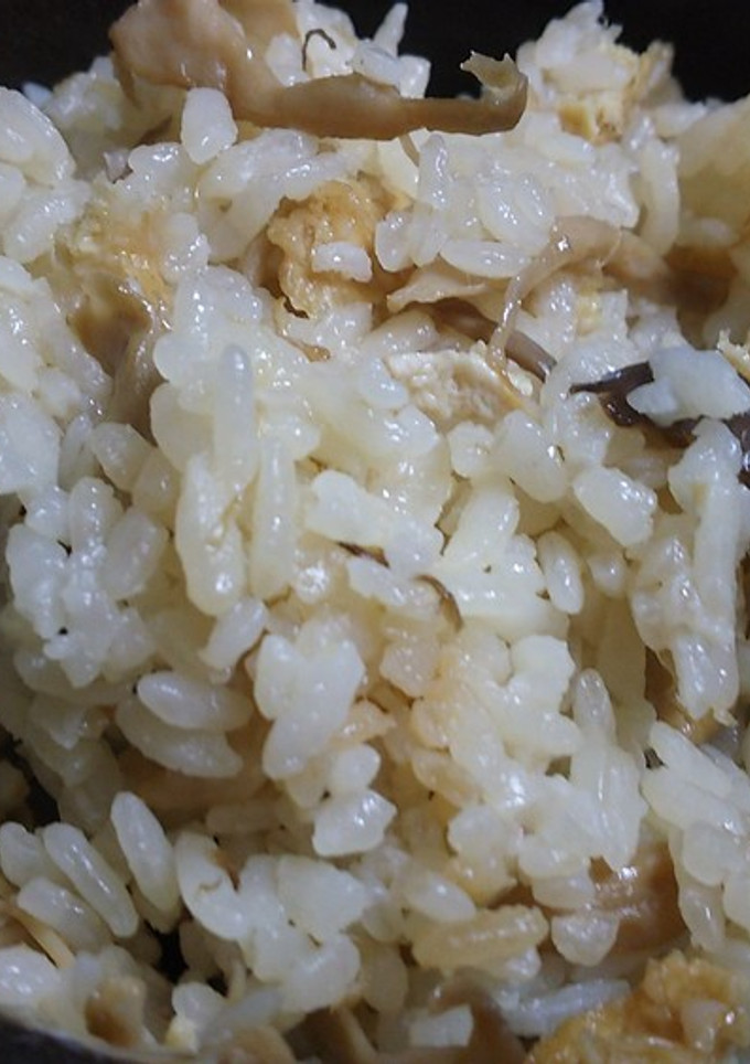 きのこの炊き込みご飯-レシピのメイン写真