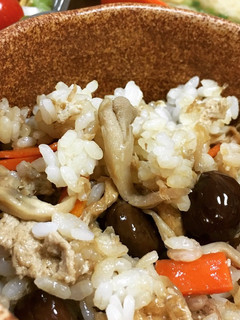 甘栗の混ぜ御飯-レシピのメイン写真