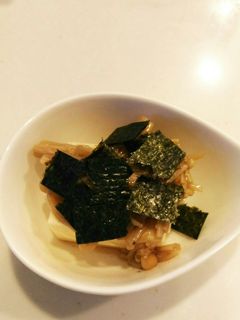 えのきとのりの冷や奴-レシピのメイン写真