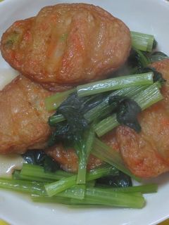 小松菜とはんぺんのダシダ煮-レシピのメイン写真