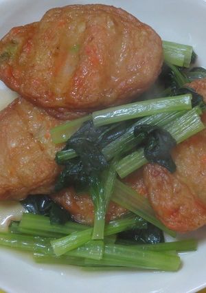 小松菜とはんぺんのダシダ煮-レシピのメイン写真