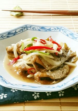 圧力鍋で骨まで食べれる♪アジの南蛮煮-レシピのメイン写真