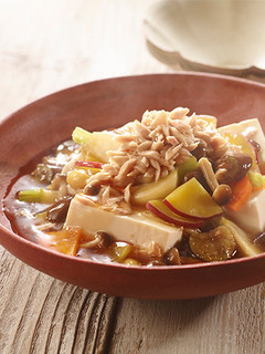 たっぷり野菜とシーチキン純のあんかけ豆腐-レシピのメイン写真
