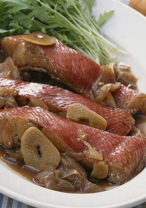 春の旬❀金目鯛！はちみつバルサミコ煮-レシピのメイン写真