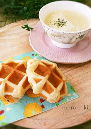 私のお気に入り♥サクッふわワッフル-レシピのメイン写真