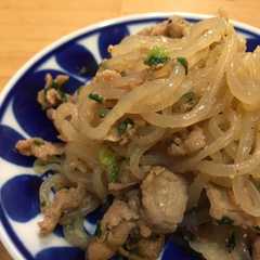 รูปของ 糸コンと豚肉の中華炒め