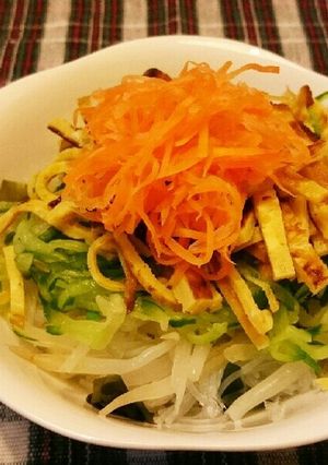 海藻たっぷりサラダ-レシピのメイン写真