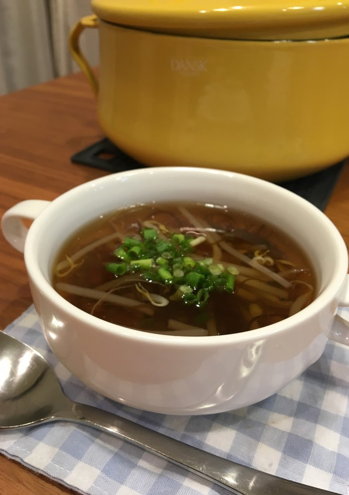 あごだしのもずくスープ-レシピのメイン写真