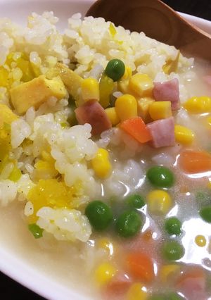 野菜たっぷり！シチューご飯-レシピのメイン写真
