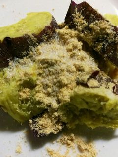 さつま芋にはきなこ味☝簡単おやつデザート-レシピのメイン写真