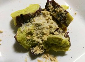さつま芋にはきなこ味☝簡単おやつデザート-レシピのメイン写真