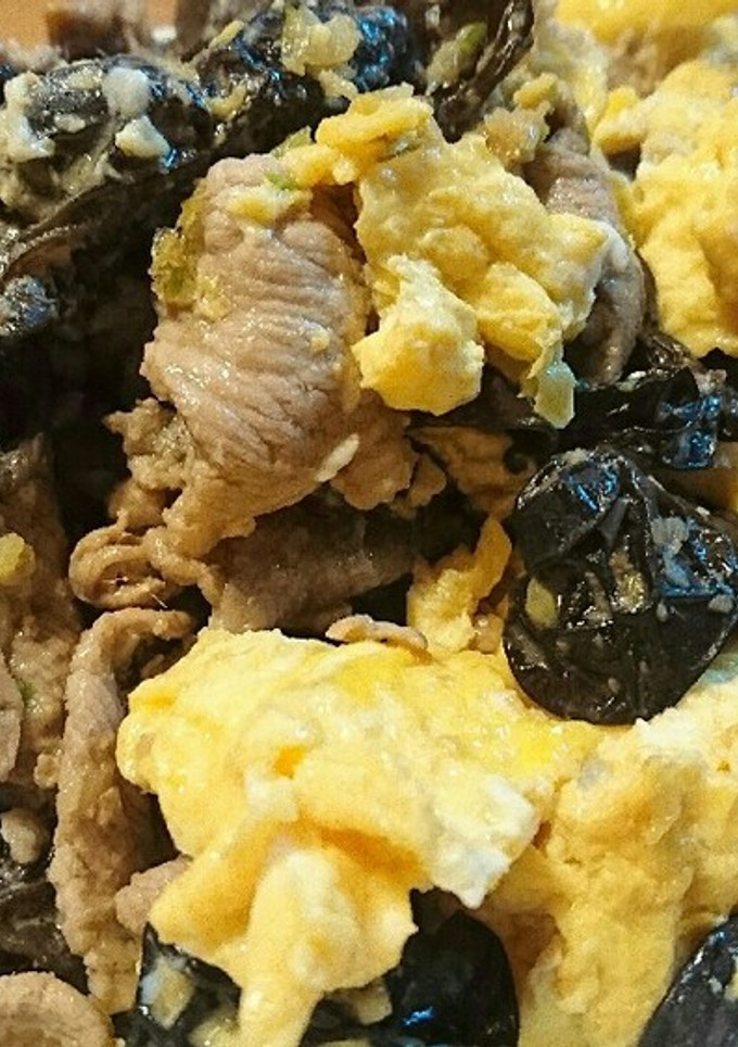 定番♪きくらげ、玉子、豚肉炒め-レシピのメイン写真