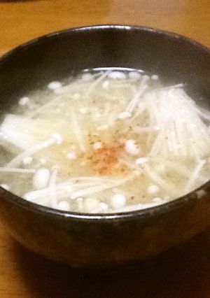 大根おろしと☆えのきの味噌汁-レシピのメイン写真