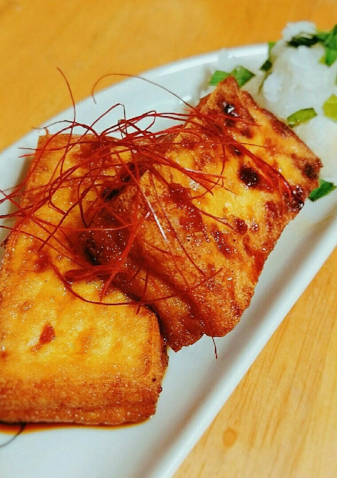 厚揚げのステーキ風-レシピのメイン写真