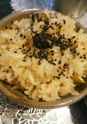 黒枝豆のおこわ-レシピのメイン写真