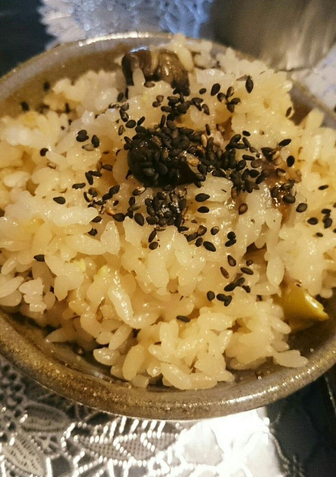 黒枝豆のおこわ-レシピのメイン写真