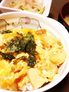 簡単★我が家の親子丼-レシピのメイン写真