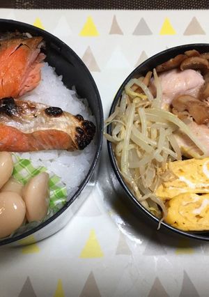 お弁当4(主人用)-レシピのメイン写真