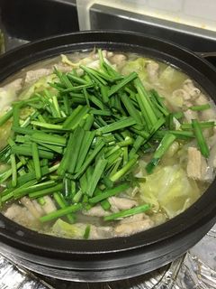 塩モツ鍋-レシピのメイン写真