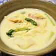 とろとろ湯葉と白菜のクリーム煮