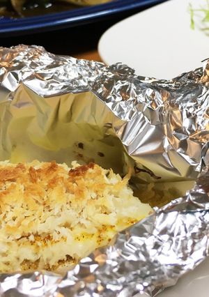 食欲がそそられる！メガジキのホイル焼き。-レシピのメイン写真