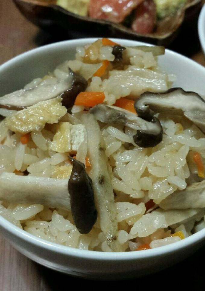 きのこの炊き込みご飯-レシピのメイン写真