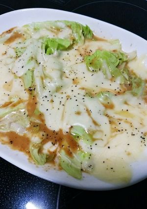 簡単⭐ごまダレチーズキャベツ-レシピのメイン写真