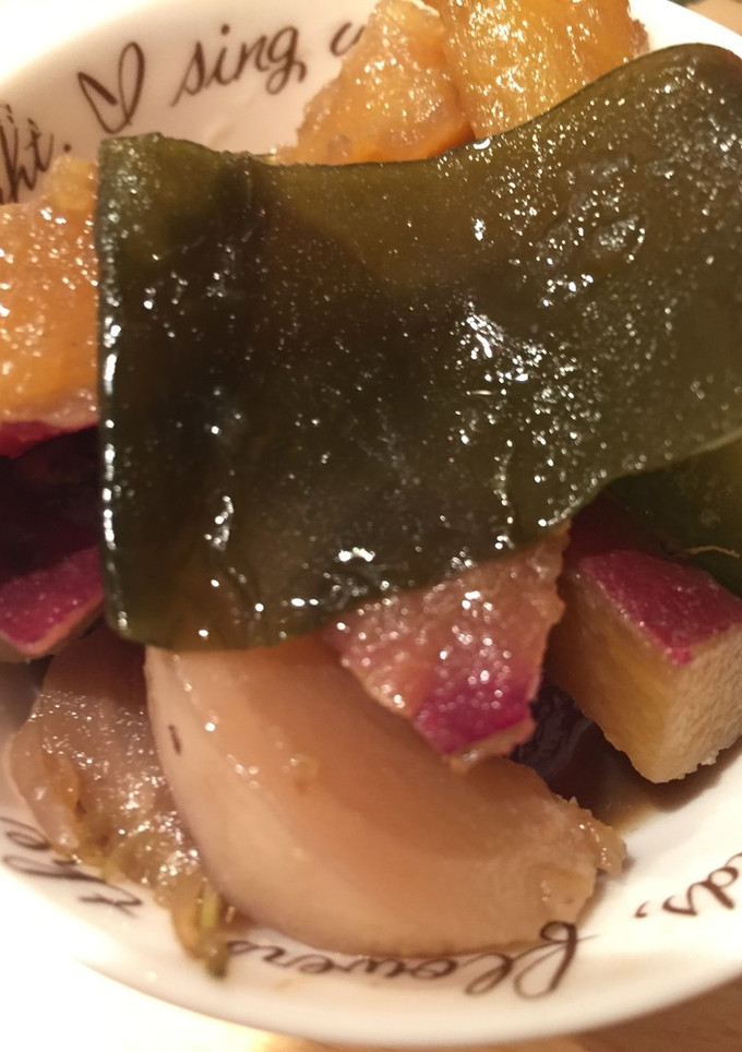 あごだしと昆布でほんのり甘い根菜煮-レシピのメイン写真