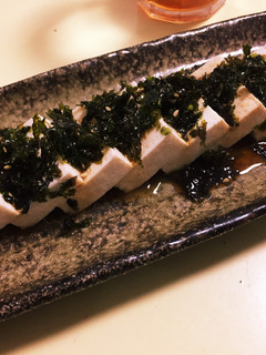 簡単おつまみ♪わさび風味の冷奴-レシピのメイン写真