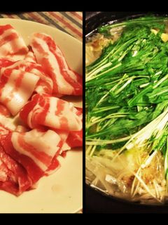 豚しゃぶ鍋-レシピのメイン写真