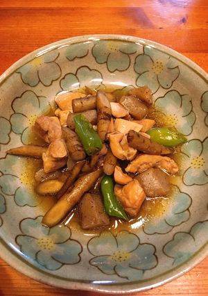 鶏ゴボウの甘辛煮-レシピのメイン写真