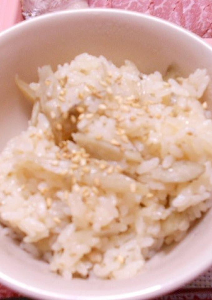 鶏ごぼうの炊き込みおこわ-レシピのメイン写真