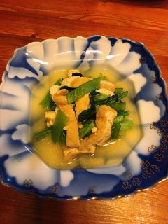 小松菜の煮浸し-レシピのメイン写真