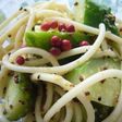 きゅうりとパスタのマスタードマリネ