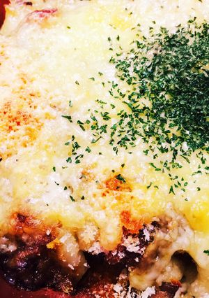 超簡単キノコ香るずぼらポテトグラタン-レシピのメイン写真