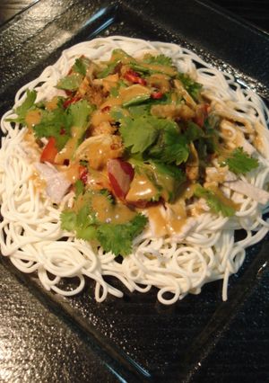 ☆豆腐そうめんのエスニックサラダ☆-レシピのメイン写真
