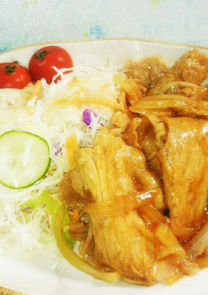 簡単美味しく♪豚のしょうが焼き-レシピのメイン写真