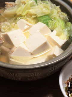 超簡単!おいしい鶏豆腐鍋-レシピのメイン写真